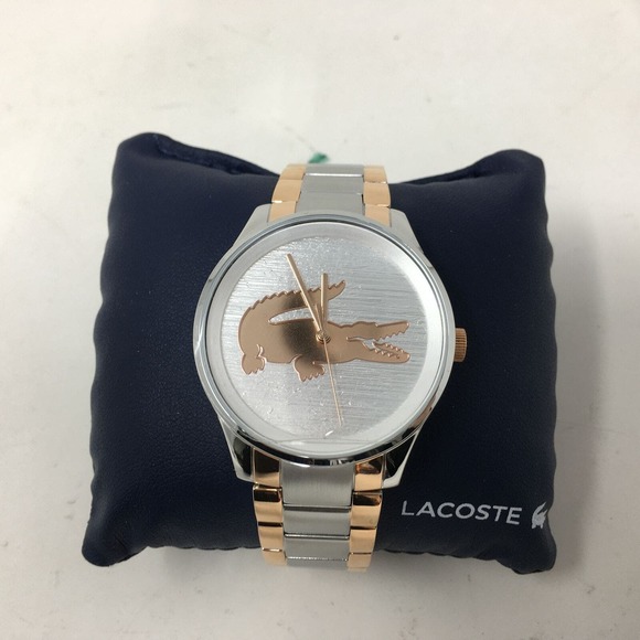 Lacoste Victoria 2001033 Wristwatch, Women's Size 38MM - Silver/Gold - Picture 4 of 9